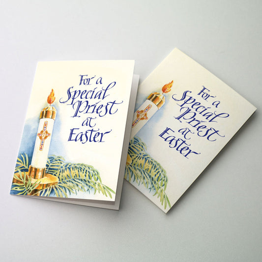 For A Special Priest At Easter Greeting Card