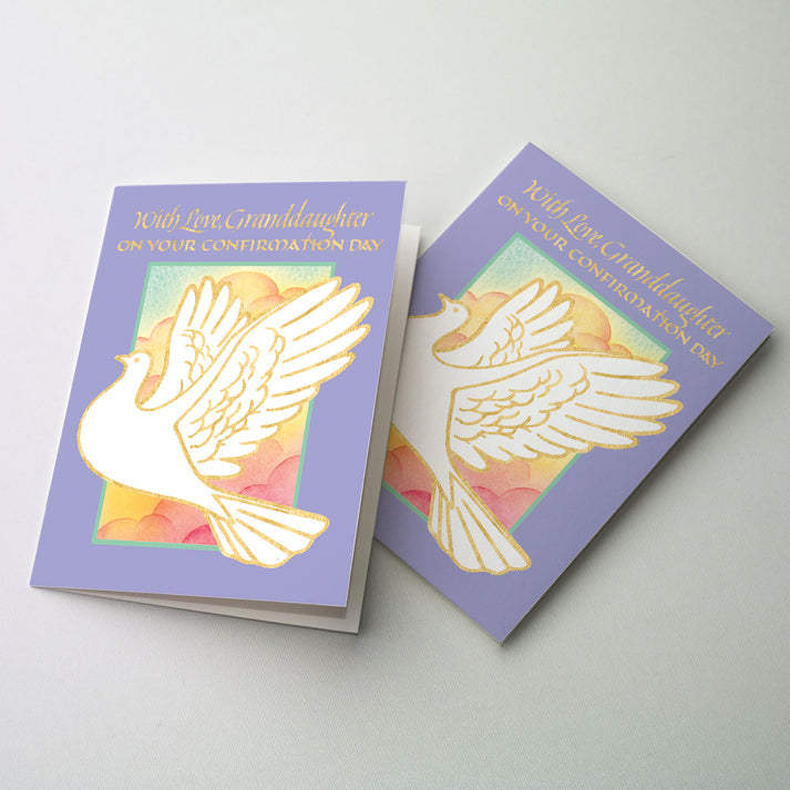 Granddaughter Confirmation Greeting Card