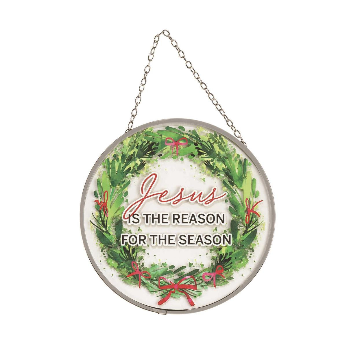 Jesus is the Reason for the Season Suncatcher