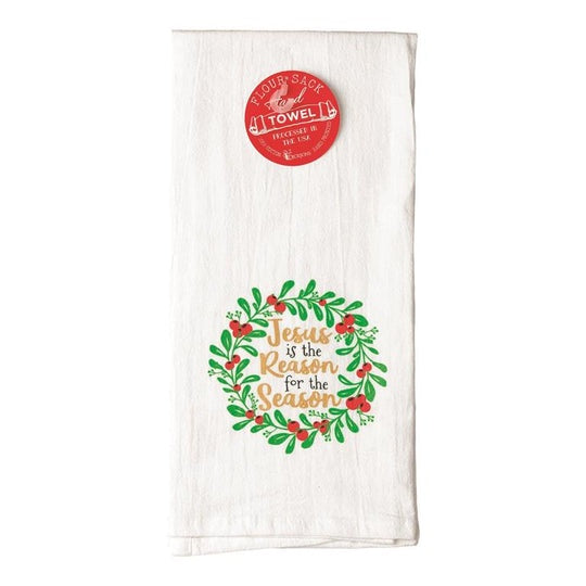 Jesus Is The Reason For The Season Dish Towel