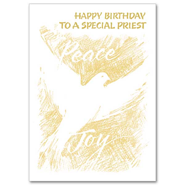Priest Birthday Card