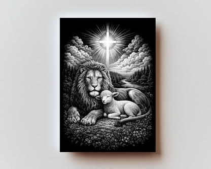 Unity Prayer Premium Metal Prayer Card