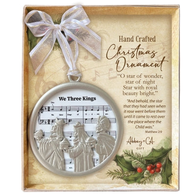 "We Three Kings" Christmas Ornament