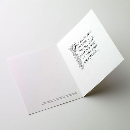 Best Wishes On Your 50th Anniversary Greeting Card