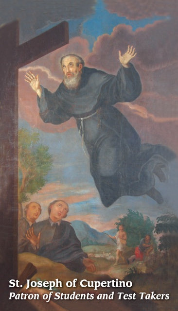 St. Joseph of Cupertino Holy Card