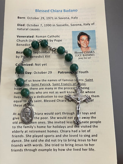 Blessed Chiara Badano Chaplet