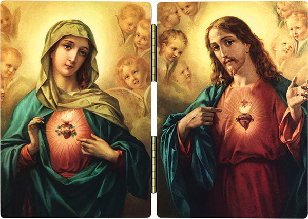 The Sacred Hearts Diptych