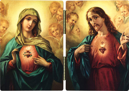 The Sacred Hearts Diptych