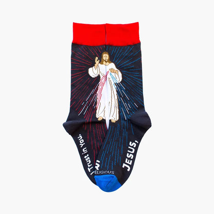 Religious Themed Socks - Kids & Adult Sizes