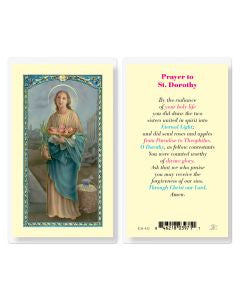 St. Dorothy Holy Card