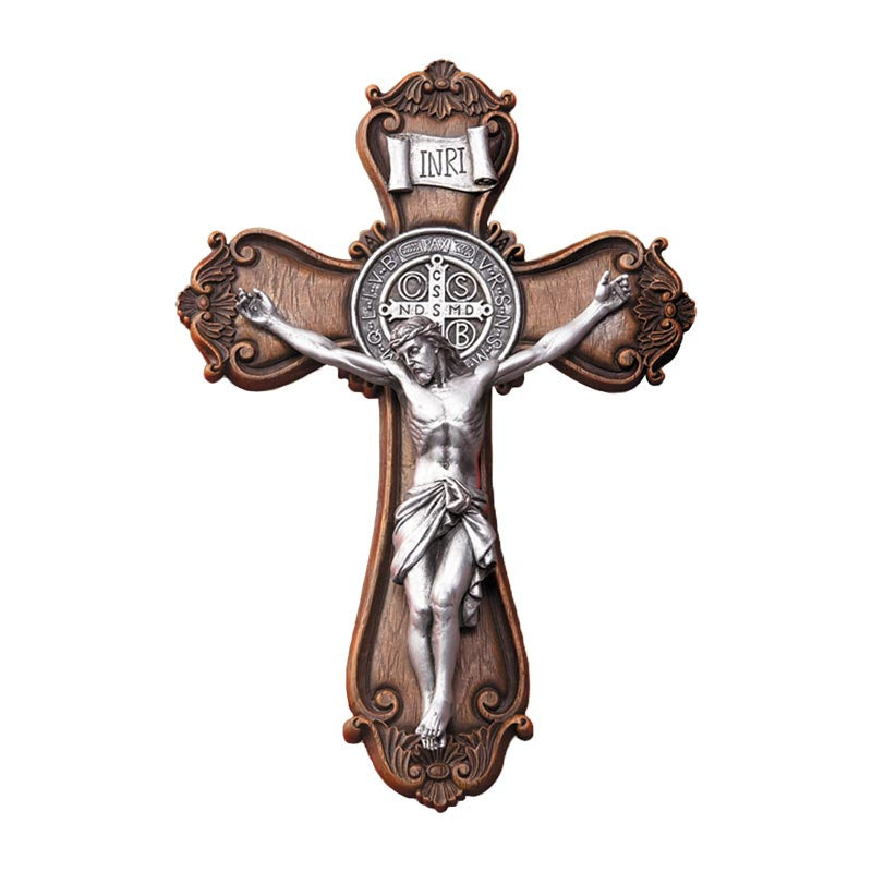 Ornate 10 " St. Benedict Crucifix