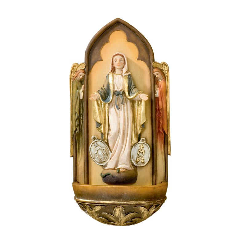 Our Lady of the Miraculous Medal / Our Lady of Grace Holy Water Font