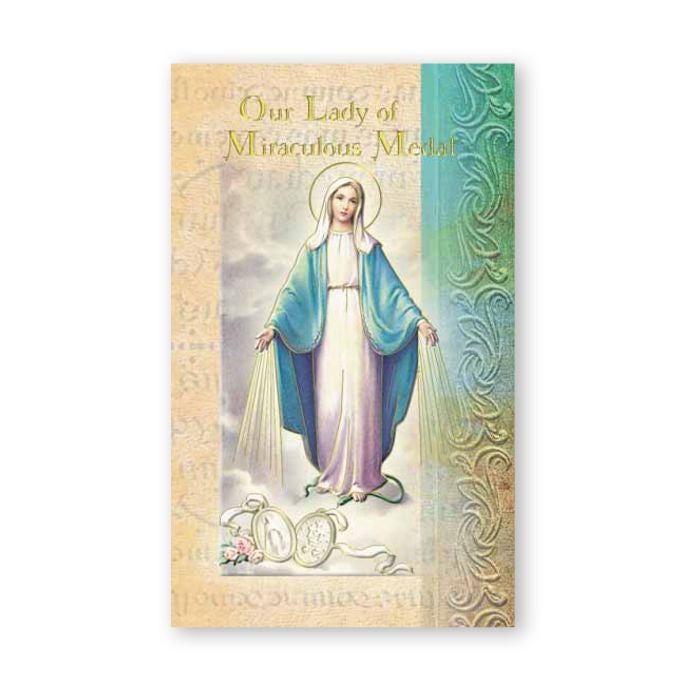 Our Lady of The Miraculous Medal Prayer folder with Biography – St ...