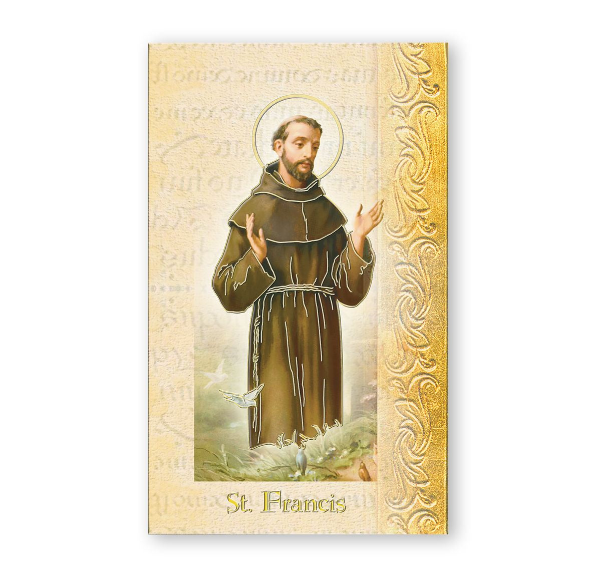 St. Francis Devotion & Prayer Folder