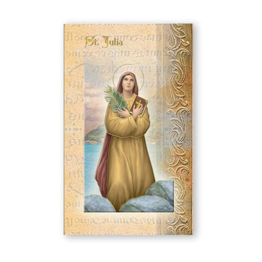 St. Julia of Carthage Devotion & Prayer Folder