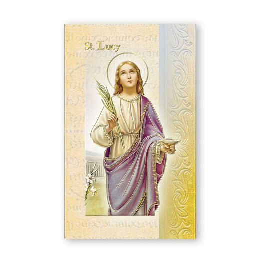 St. Lucy Prayer & Devotion folder