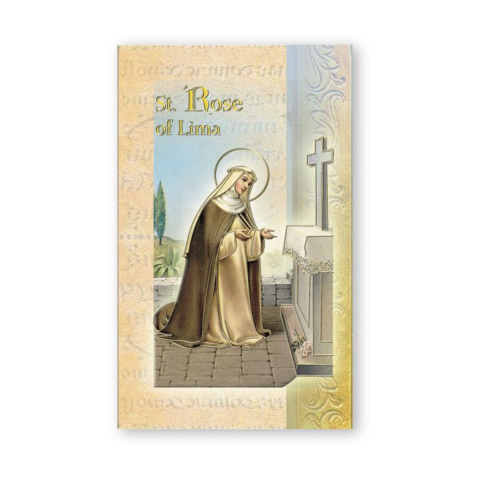 St. Rose Of Lima Devotion & Prayer Folder