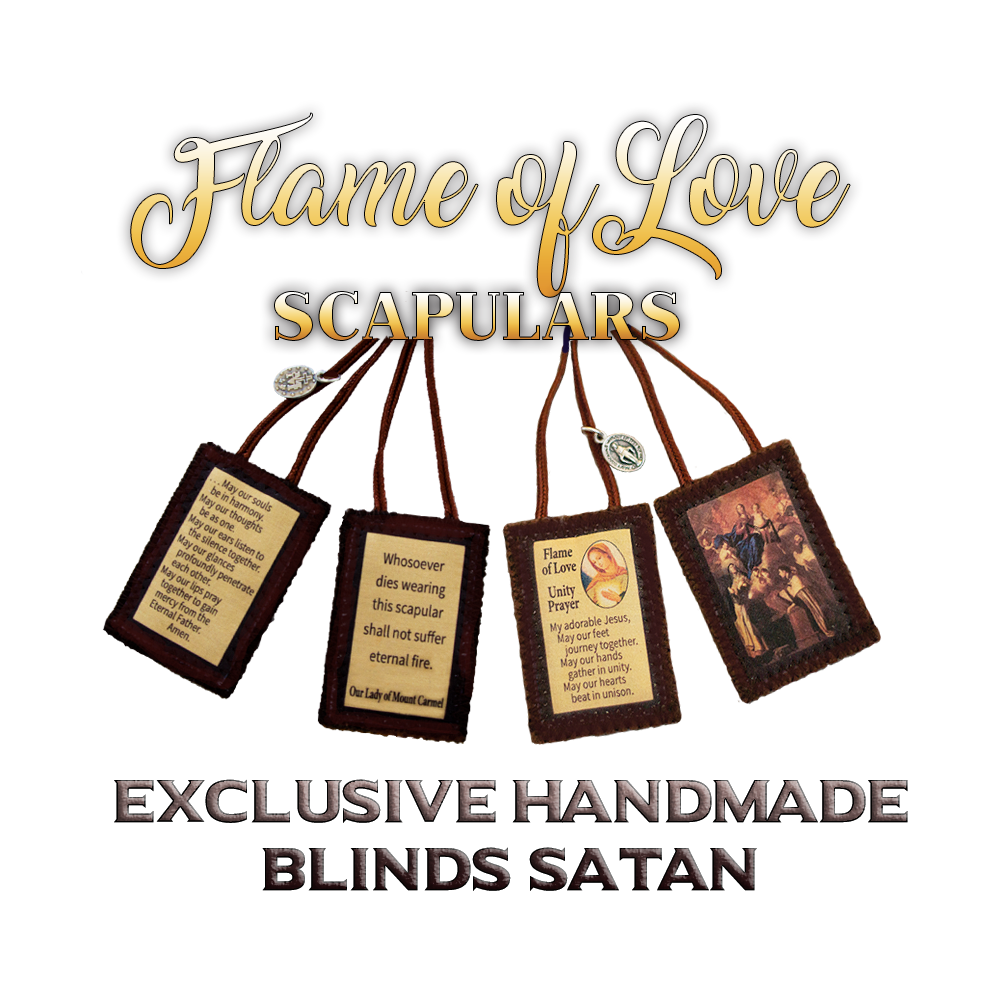 Flame of Love Scapular