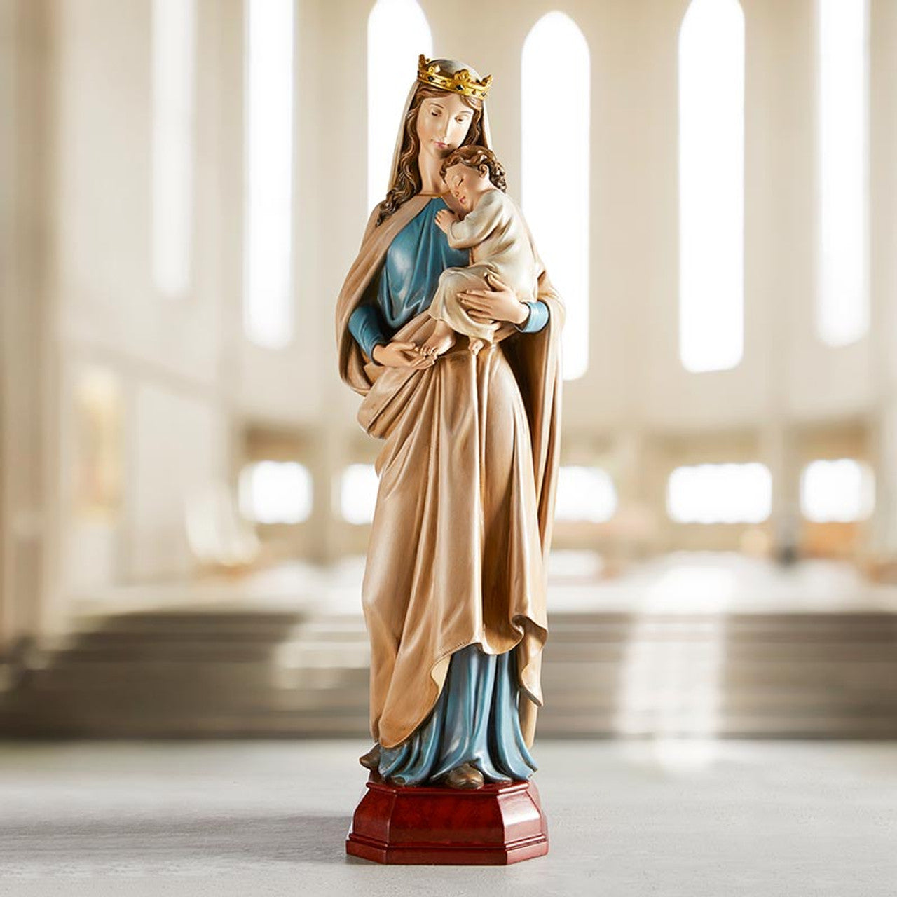 Mary Queen of Heaven, Val Gardena - 24" Statue