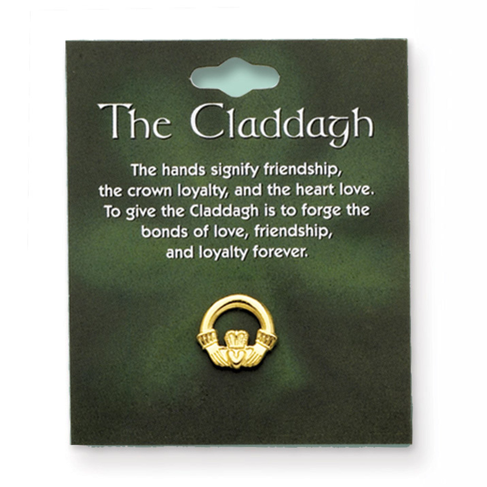 The Claddagh Lapel Pin – St. Anthony's Catholic Gift Shop