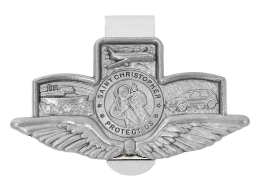 St. Christopher Visor Clip