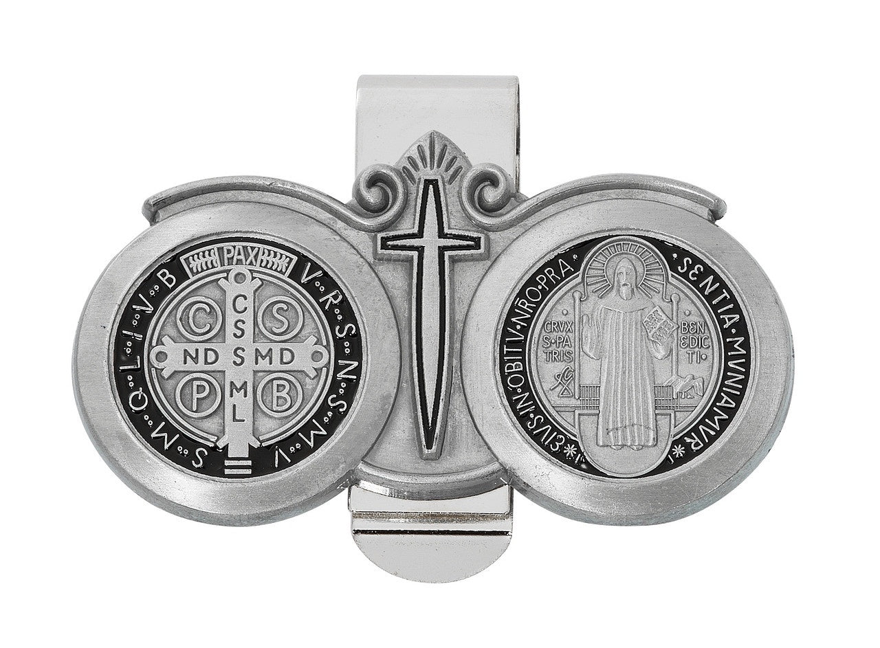 St. Benedict Medal Visor Clip