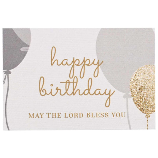 Happy Birthday Gift Prayer Card