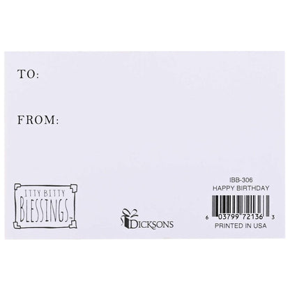 Happy Birthday Gift Prayer Card