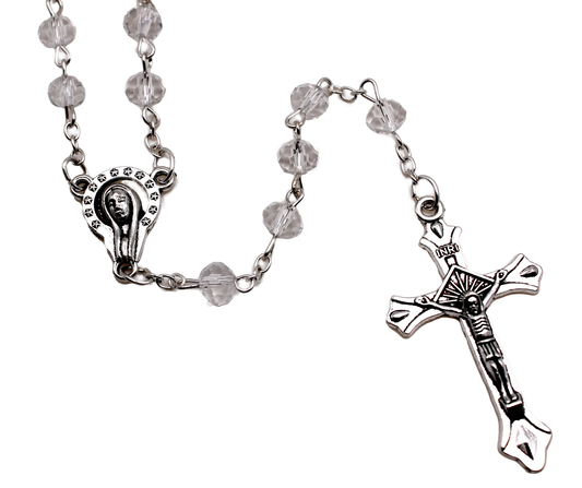 6 mm Glass Bead Rosary (Color Variants)