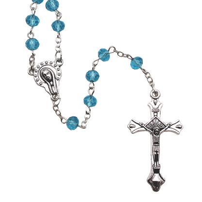 6 mm Glass Bead Rosary (Color Variants)
