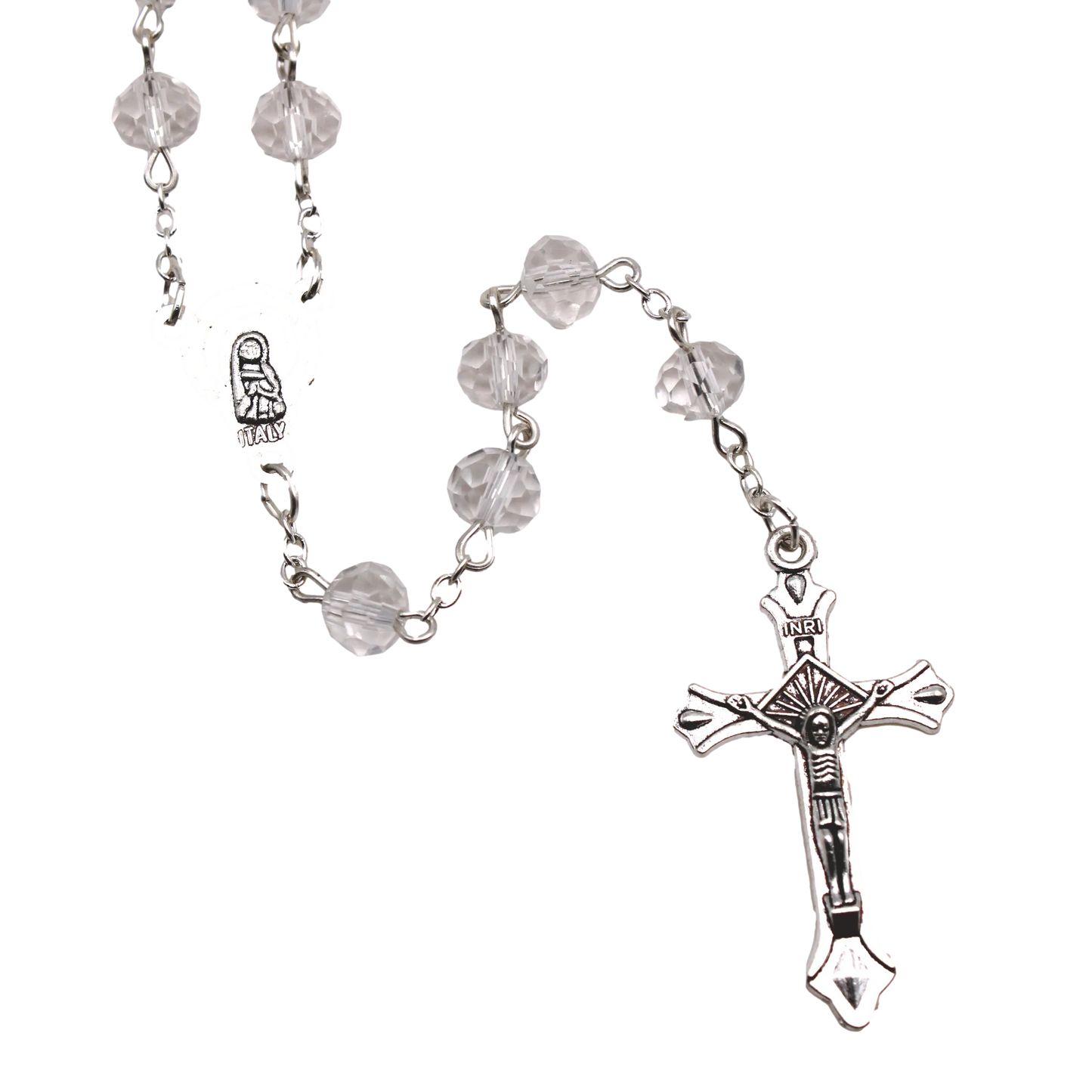 6 mm Glass Bead Rosary (Color Variants)