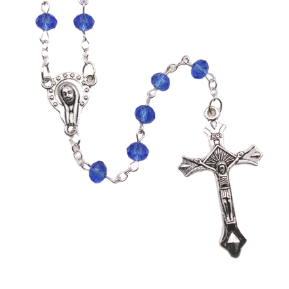 6 mm Glass Bead Rosary (Color Variants)