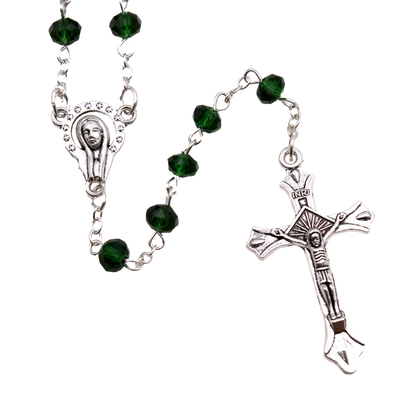 6 mm Glass Bead Rosary (Color Variants)