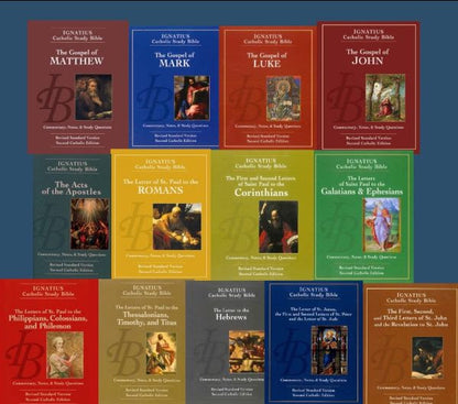 Ignatius Catholic Study Bible: Individual Booklets - by Scott Hahn and Curtis Mitch