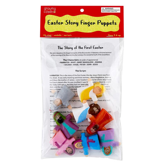 Easter Story Finger Puppets