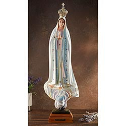 Our Lady of Fatima - 18" Statue