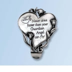 Heart Shaped Visor Clips - Assorted Styles