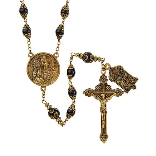 St. Joseph Rosary - Vintage Style