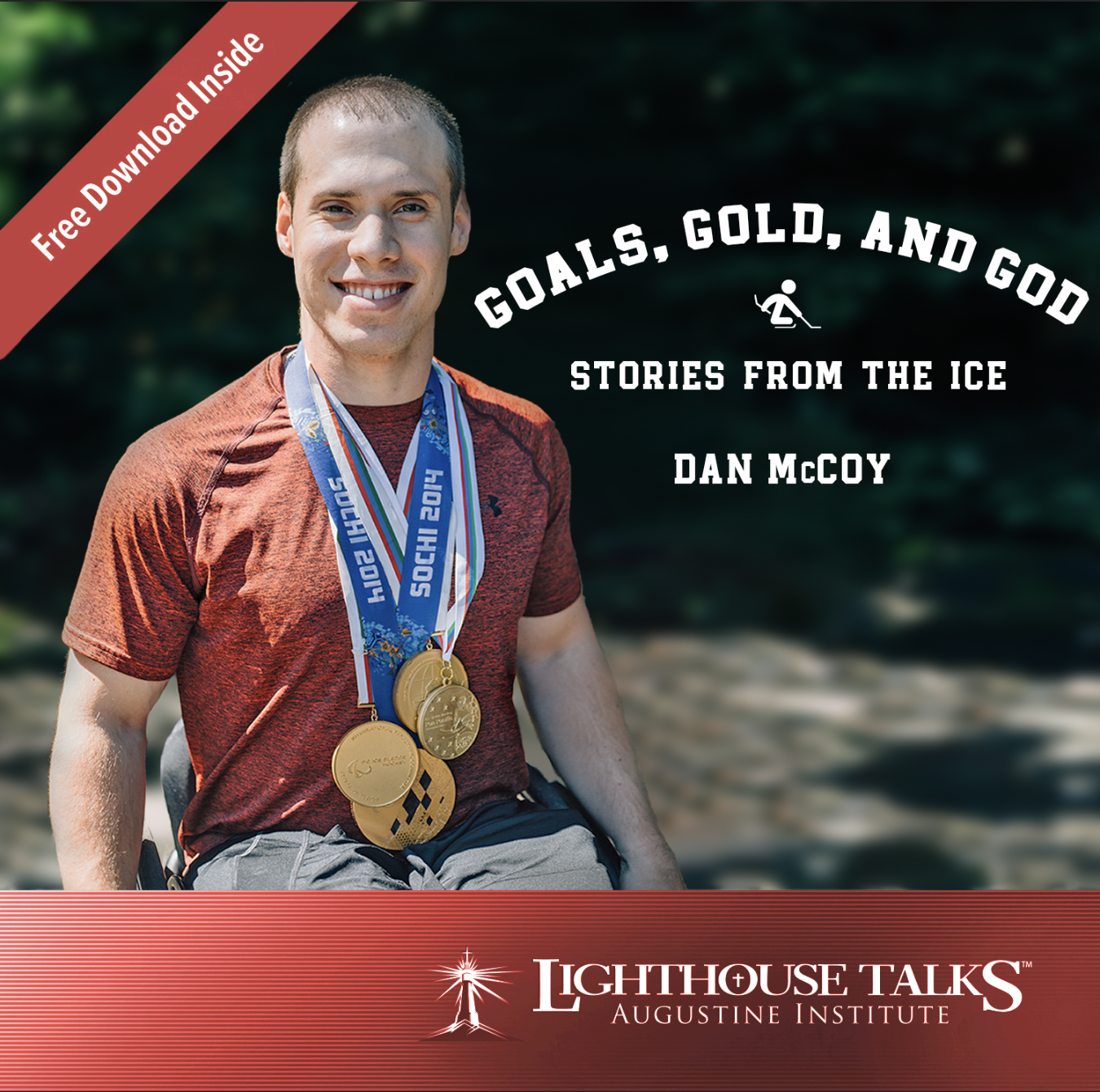 CD - Goals, Gold, And God - Stories From The Ice By Dan McCoy