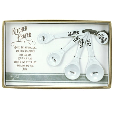 MEASURING SPOONS SET OF 4 GIFT BOX