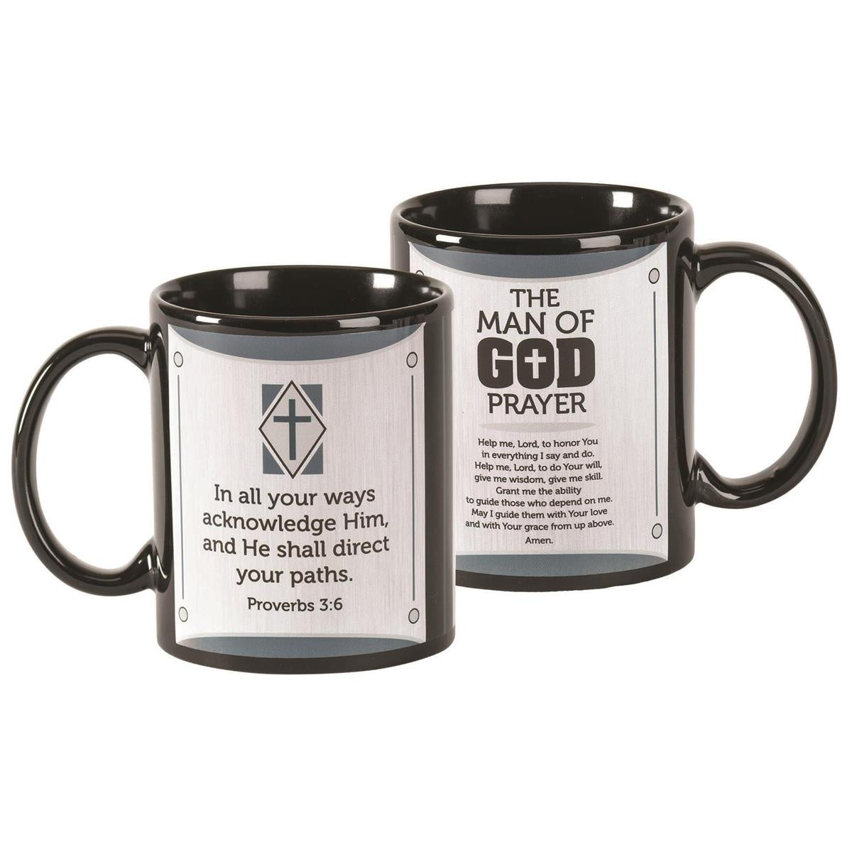 Man Of God Prayer Ceramic Mug