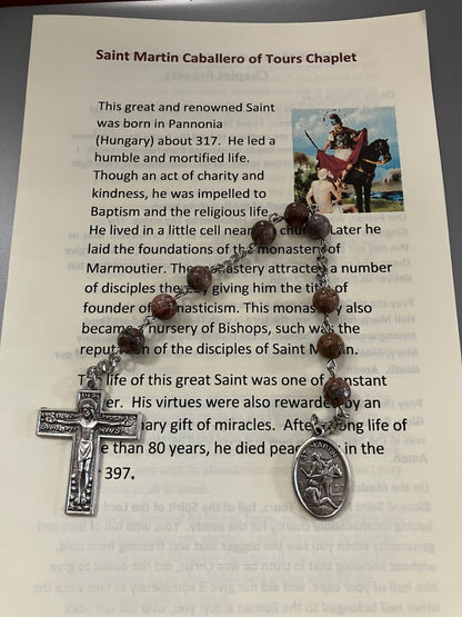 St. Martin Caballero of Tours Chaplet
