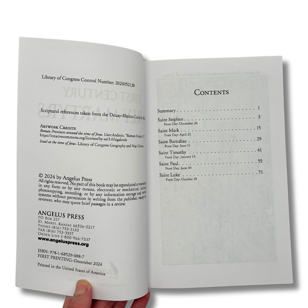 First Century Early Martyrs - by E. Mary Christie