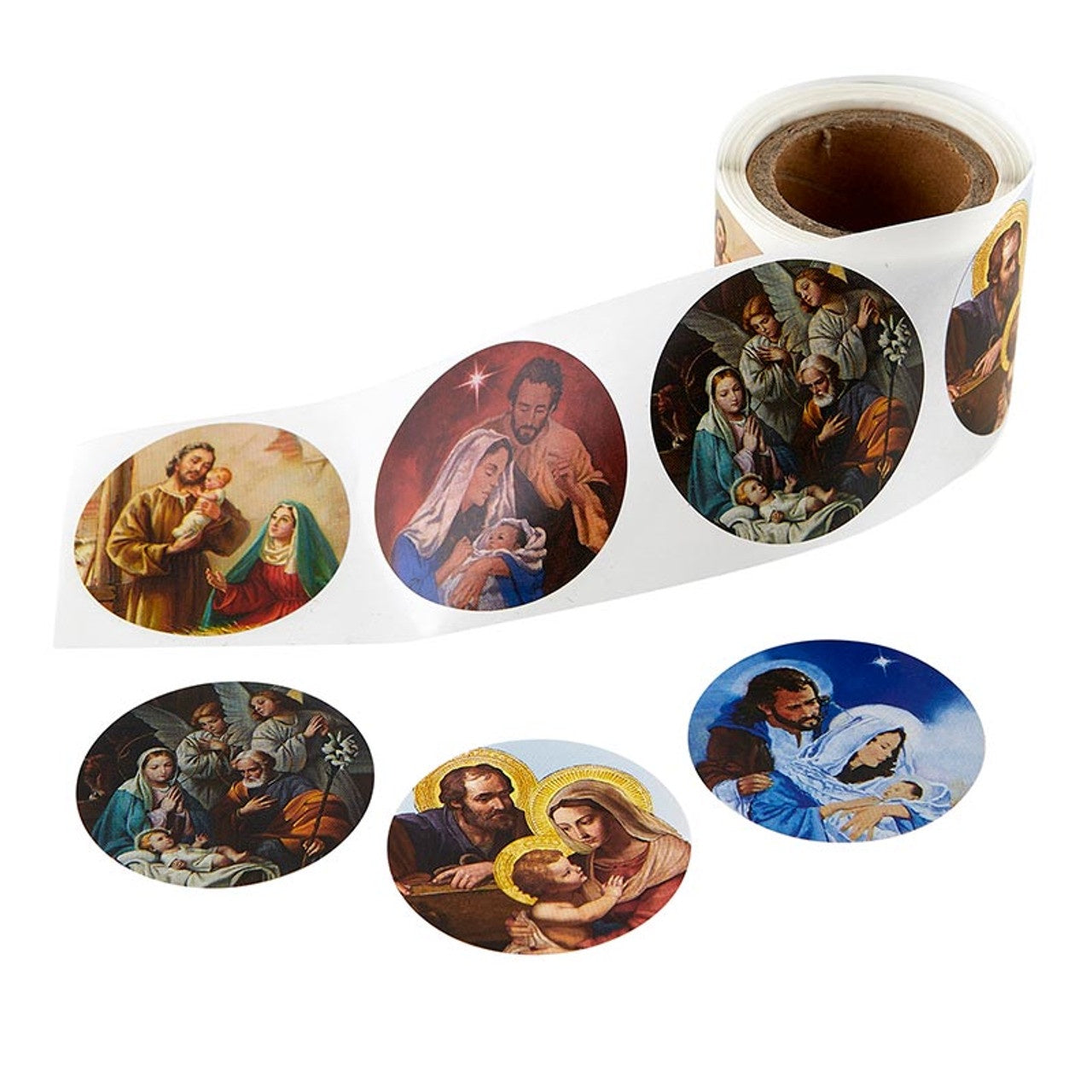 Nativity Stickers Roll