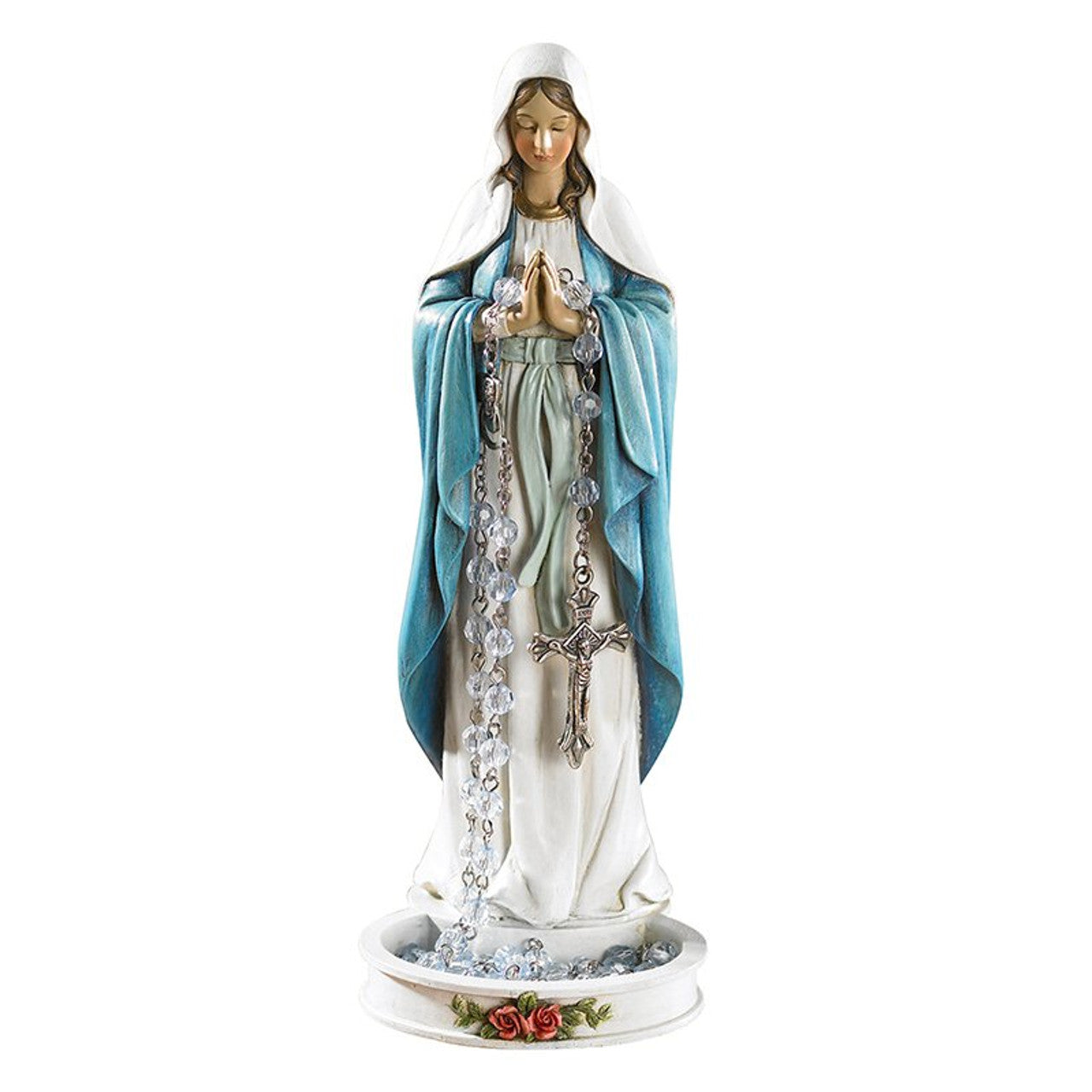 Madonna Rosary Holder Statue