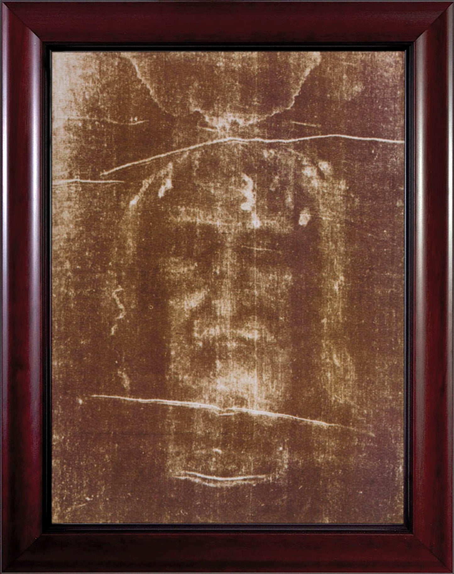 Shroud of Turin Framed Art 16" x 13"