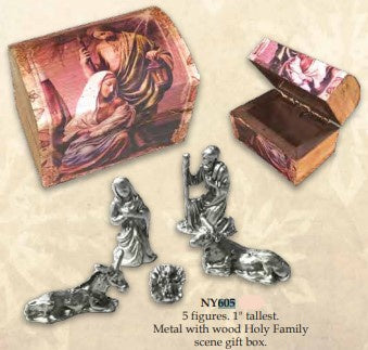 Nativity Keepsake Wooden Box