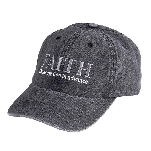 FAITH: Thanking God in advance - Simply Stated Baseball Cap