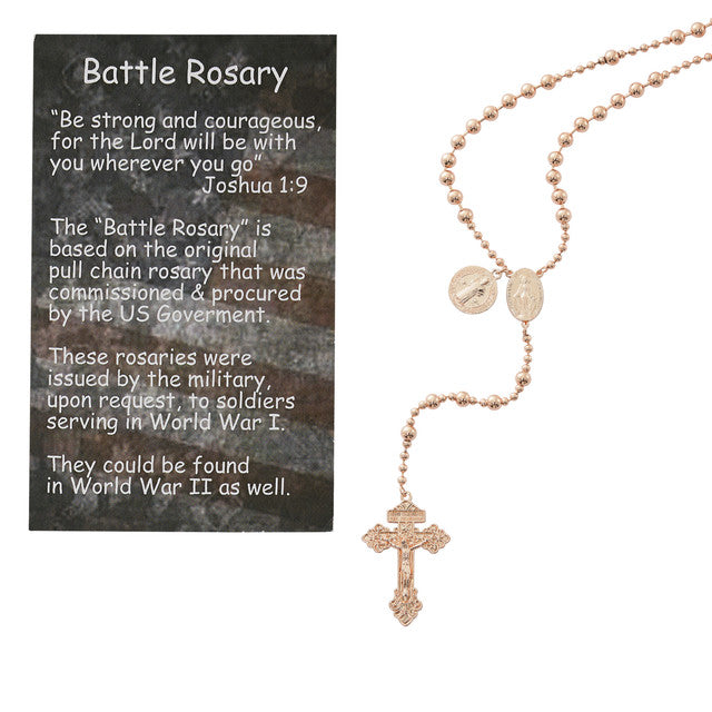 Battle Rosary with Prayer Card