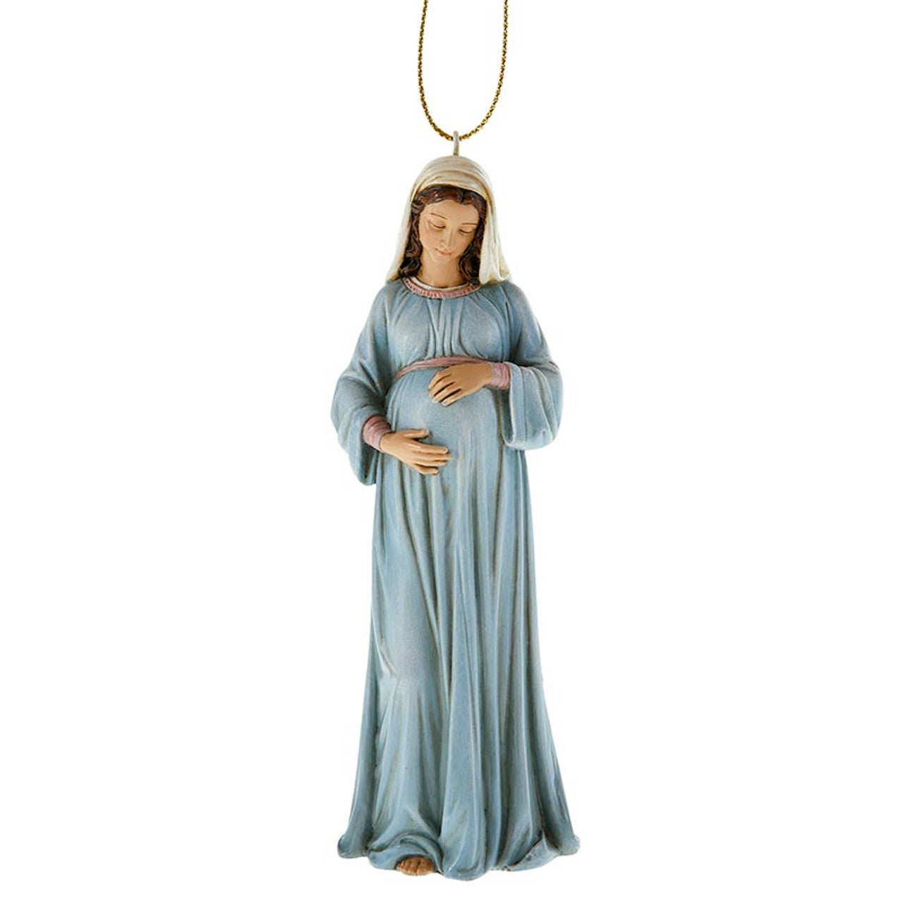 Mary, Mother of God Ornament - 5.25"